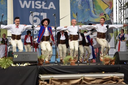 Mała scena Tygodnia Kultury Beskidzkiej w Wiśle